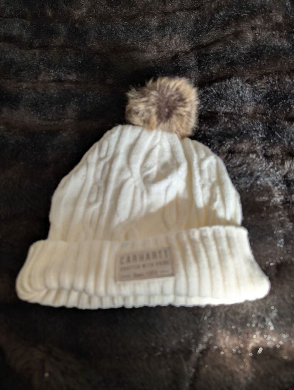 Carhartt Women's Cable Knit Cuffed Beanie one size